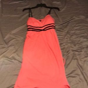 Light pink spaghetti strap dress